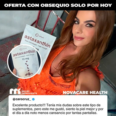 ASTAXANTHIN® 120 Softgels 💊 | Fórmula avanzada para tus ojos, piel y longevidad