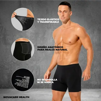 Bóxer de Realce para Hombre 📢 OFERTA: PIDE 1 & LLEVA 2 🎁 | Butt Lifter™ – Realce Invisible