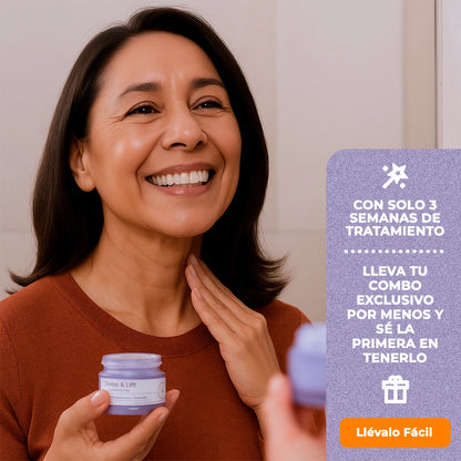 KIT GOPURE® | Crema Lifting Reafirmante™ 💦 (Cuello & Escote)