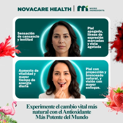 ASTAXANTHIN® 120 Softgels 💊 | Fórmula avanzada para tus ojos, piel y longevidad