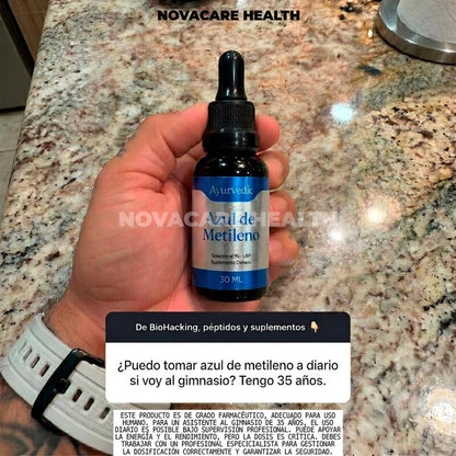 Methylene Blue Ayurvedic™ | Antioxidante [📢 Pack 2x1]