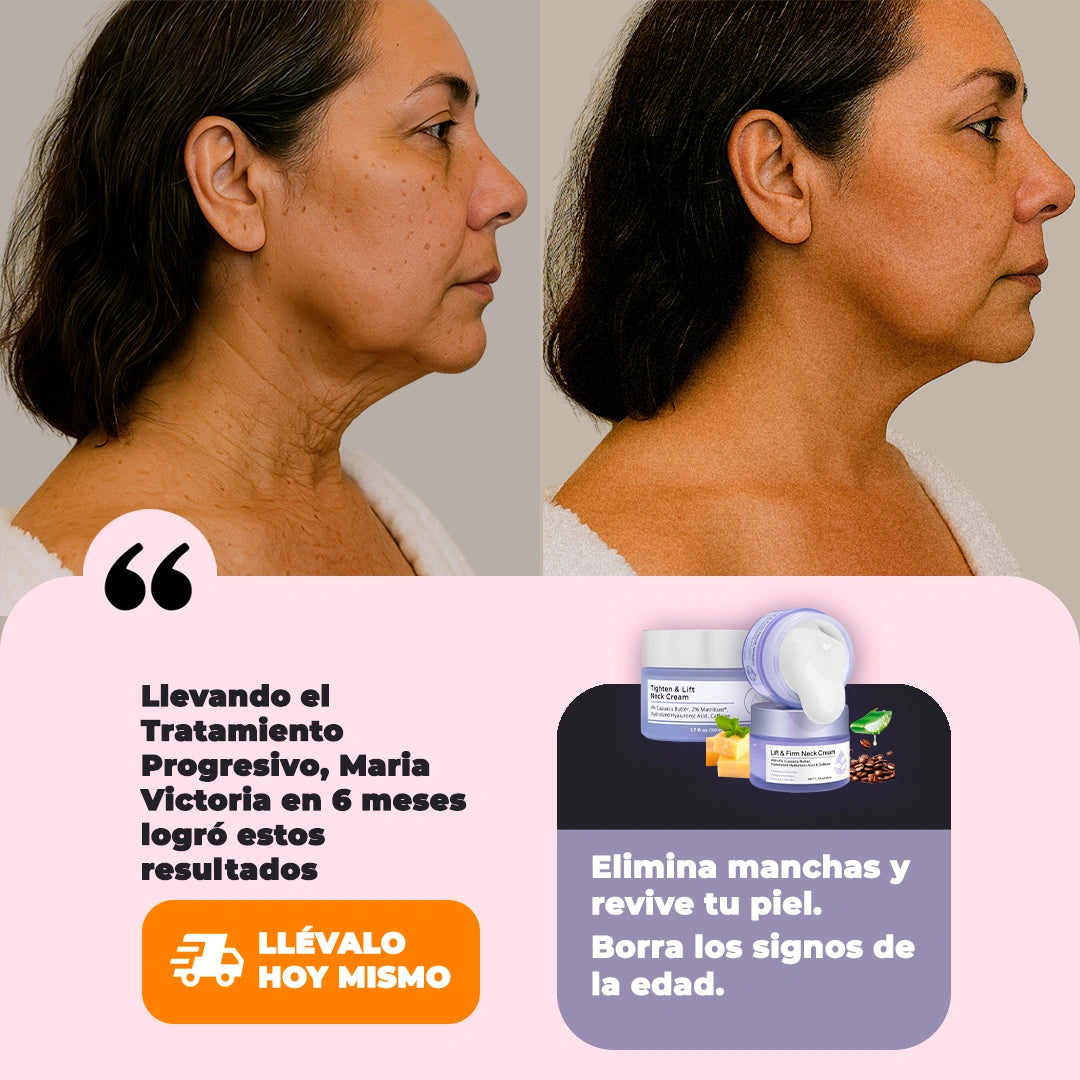 KIT GOPURE® | Crema Lifting Reafirmante™ 💦 (Cuello & Escote)