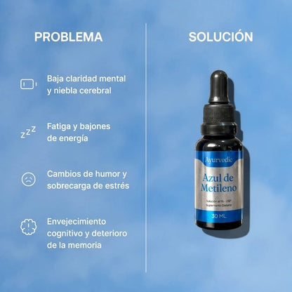 Methylene Blue Ayurvedic™ | Antioxidante [📢 Pack 2x1]
