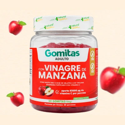 Gomas de Vinagre de Manzana x60