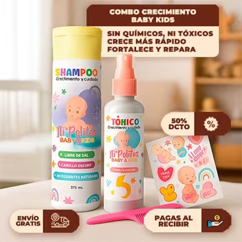 Ili Pelitos® | El secreto de miles de mamás para un cabello fuerte y sano